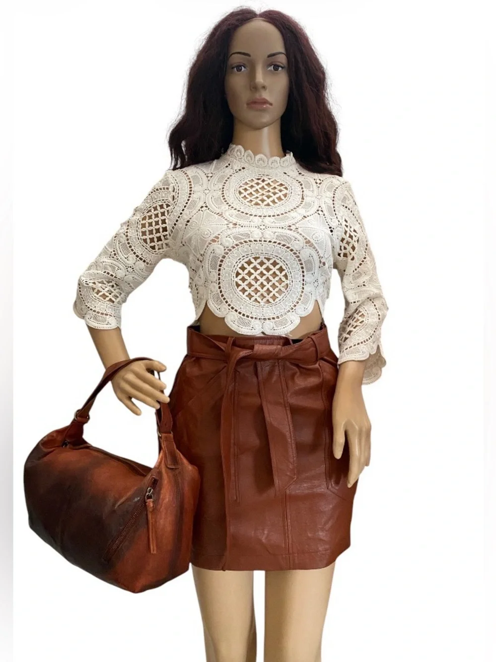 Free People rumble leather sling bag - Picture 7 of 8